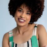 woman, afro, natural hair, portrait, model, bipoc, poc, smile, beauty, afro, afro, afro, afro, afro